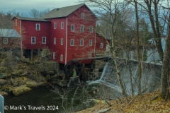 Dells Mill Museum and Park an old water powered grist mill.