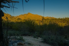 Catalina Mountains viewed from the Westward Look Resort, Tuscon AZ