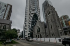 Interesting architecture in downtown Vancouver